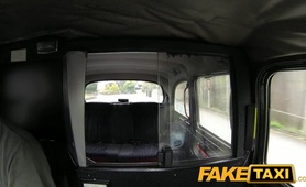 FakeTaxi: wild red head with a great lovers of scoops