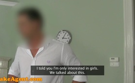 FakeAgent HD: Hot girlfriend cheats behind BFs back