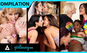 GIRLSWAY - sweet Thirsty Nymphos Have A slutty Orgy COMPILATION